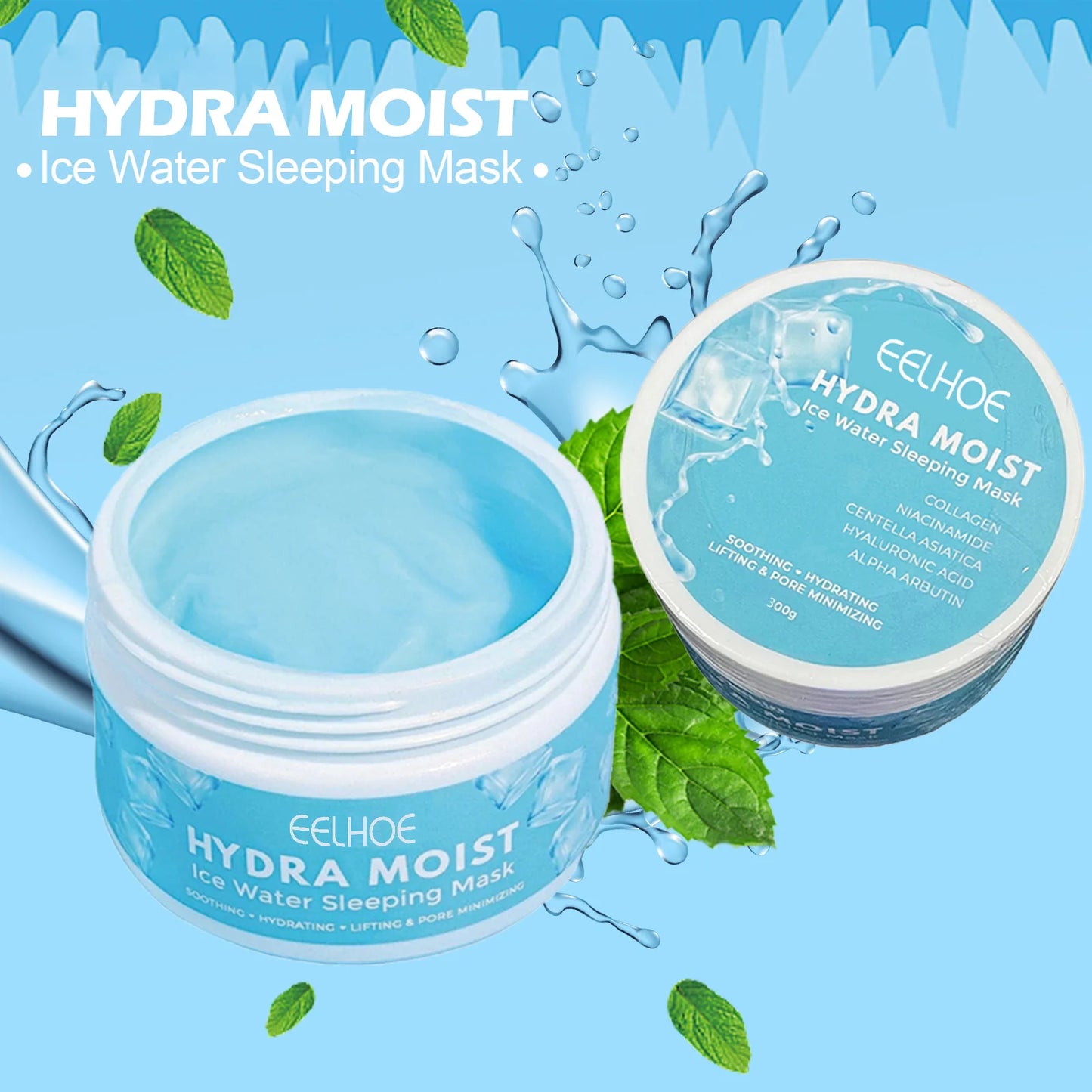 Eelhoe Facial Masks Repair Face Skincare Firming Hydrating Moisturizing Face Mask Remove Acne Brighten Facial Skin Care Product