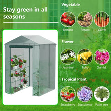 Load image into Gallery viewer, Greenhouse for Outdoors Portable Walk in Greenhouse Plant Garden Green House Winter Summer Large Garden House with Door
