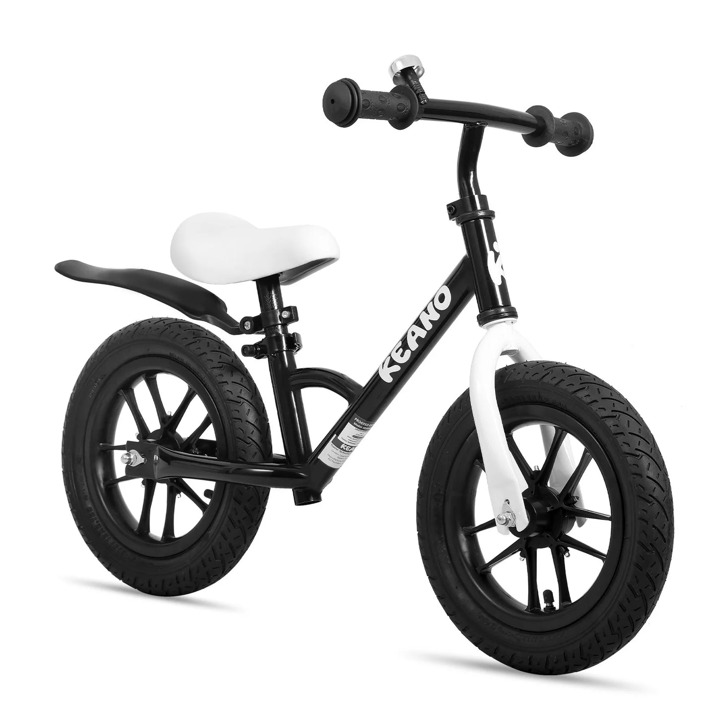 JOYSTAR 12 Inch Kids Balance Bike with Colorful Lighting Wheels, No Pedals Push Bikes for 2-5 Years Old Boys Girls