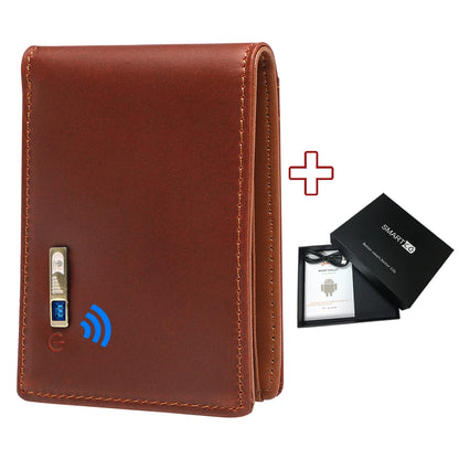 Wallet GPS Card Holder Wallet for Men Smart Card Holder  Wallet for Men With Tracking Device  FindMy for Android, Best Men  Gift