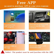 Load image into Gallery viewer, Car Code Scanner, Compact Scanner, Portable Device, Durable, Precision Tool, Diagnostic Equipment, Vehicle Owner, Automotive Technician

