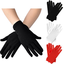 Load image into Gallery viewer, Women Fashion Gloves for Spring Summer Sunscreen Female Thin Solid Color Ceremonial Performance Dance Breathable Driving Gloves
