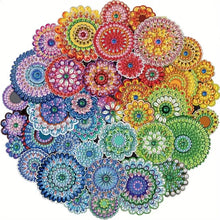 Load image into Gallery viewer, 1pc DIY Special Shape Diamond Painting Mandala for Wall without Frame Diamond Art Kits for Beginners For Holiday Party Gifts
