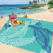 Load image into Gallery viewer, Waterproof Sandproof Beach Mat Folding Camping Supplies Blanket Portable Lightweight Outdoor Relax Picnic Travel Mat 200 X 210cm
