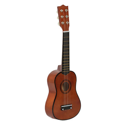 Basswood Guitar Ukulele 6 Strings Musical Instruments Kids Playing Educational Toys Gift for Beginner Music Lover
