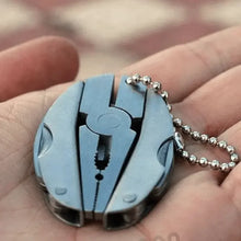 Load image into Gallery viewer, Portable Stainless Steel Multi-Tool Pliers Knife Keychain Screwdriver - Perfect For Outdoor Use!
