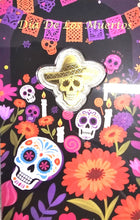 Load image into Gallery viewer, 2026 Early Release Gold .9999 Dia de Los Muertos 1/1000 Commemorative Coin In Card Assay

