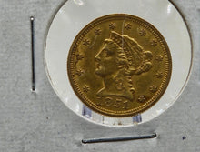 Load image into Gallery viewer, 1851 LIBERTY HEAD $2.5 GOLD QUARTER EAGLE Hard to Find Date Gold Coin Shop
