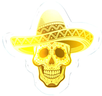 2026 Early Release Gold .9999 Dia de Los Muertos 1/1000 Commemorative Coin In Card Assay