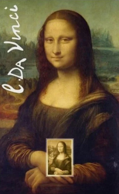 Mona Lisa by Da Vinci 1/1000 Oz .9999 Commemorative Gold Bar 3000 Francs Chad Gold Coin