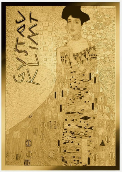 Gustav Klimt Adele 1/1000 Oz Commemorative Gold Bar Coin 3000 Francs Chad 2024