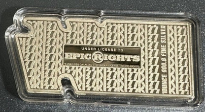 2024 KISS 50th Anniversary 1 oz Silver Proof-Like Shaped Token in OGP