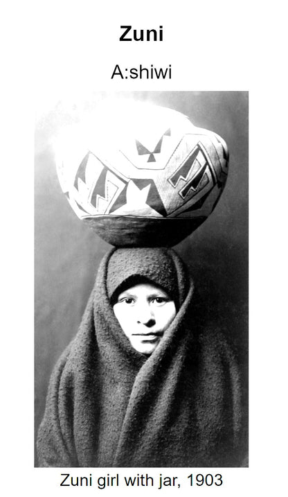 Zuni Tribe Native American Sterling Silver Jewelry with Turquoise Inlay Pendant