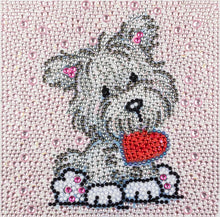 Load image into Gallery viewer, DIY Diamond Painting by Number Kits for Kids Cartoon Animal Picture Crystal Rhinestone Diamond Embroidery for Children Gifts
