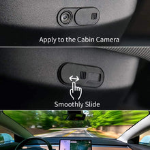 Load image into Gallery viewer, Privacy Protector Camera Cover For Tesla Model 3 Y Center Console Accessories Webcam Slide Switch Blocker Interior Sticker Trim

