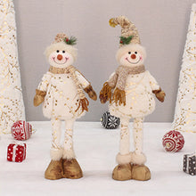 Load image into Gallery viewer, Christmas Snowman Plush Toys Full of Warm Atmosphere Stuffed Toy for Family Friend Neighbor Gifts
