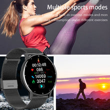 Load image into Gallery viewer, LIGE 2024 Smart watch Ladies Full touch Screen Sports Fitness watch IP67 waterproof Bluetooth For Android iOS Smart watch Female
