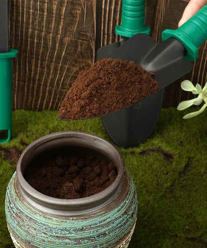 Garden tool set, gardening gift 10 pieces of plant hand tool set, suitable for women and men gardeners