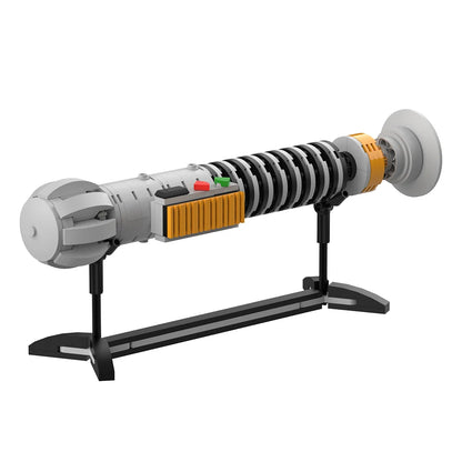 Luke Light Sword with Display Stand Building Set, Space Galaxy Wars Collection Display Building Model, Creative Present for Fans