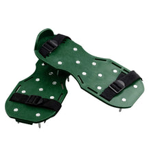 Load image into Gallery viewer, Garden Nail Shoes Grass Loose Soil Tool 5cm Long Nail Lawn Aerator Grass Spikes Shoes Self-Leveling Epoxy Yard Grass Cultivator
