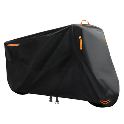 Motorcycle Waterproof Cover 420D UniversalOutdoor Protection Motorbike Rain Cover Sunshade Dustproof Uv Protective Thick Oxford
