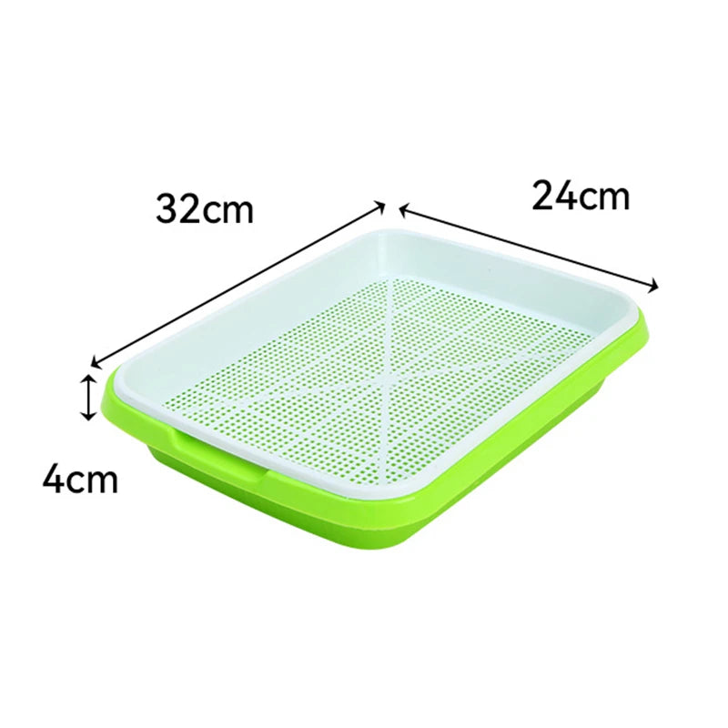 Germination Tray Seed Germination Tray Seedling Tray Wheatgrass Seed Planting Soilless Cultivation Planting Pot