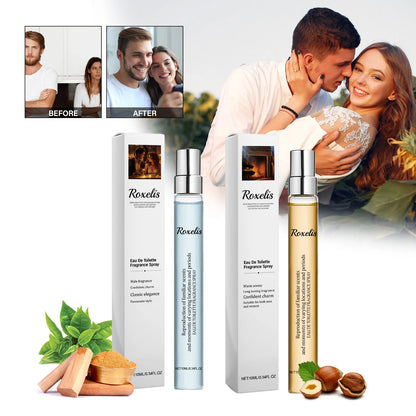 Roxelis Eau De Toilette Perfume Fragrance Spray 0.34 oz Halloween Atmosphere Perfume Men's perfume Long Lasting Light Fragrance