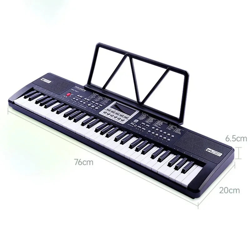 61 Keys Electronic Piano Professional Adult Children Beginner Keyboard Instrument Portable Electronic Organ Musical Synthesizer