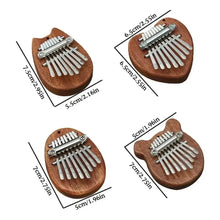 Load image into Gallery viewer, Portable Beginner Finger Piano Wooden Mini Thumb Piano Music Toy 8-sonic Instrument Children&#39;s Puzzle Home Decoration Ornaments
