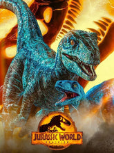 Load image into Gallery viewer, Jurassic World 5D Diamond Painting Kits Dinosaur Sticking Diamond Embroidery Handmade DIY Mosaic Home Decoration Children's Gift
