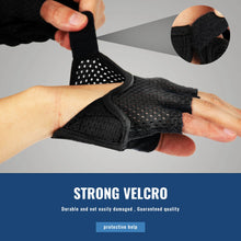 Load image into Gallery viewer, Gym Fitness Gloves For Women, Breathable Half Finger Anti-Slip Gloves For Bicycle Cycling Weight Lifting Yoga
