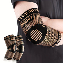 Load image into Gallery viewer, Elbow compression sleeve (1 pair)-prevents and restores tendonitis support for weight liftin
