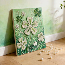 Load image into Gallery viewer, DIY Flower Pearl Diamond Art Kits for Adults/Beginners Gift Home Decor Art Pearl Gem Painting Picture 20*30CM Arts Craft

