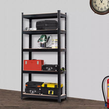 Load image into Gallery viewer, Adjustable Shelf Steel Garage Home Metal Unit Wire for Home, Kitchen, Office, Garage, Bedroom, Closet
