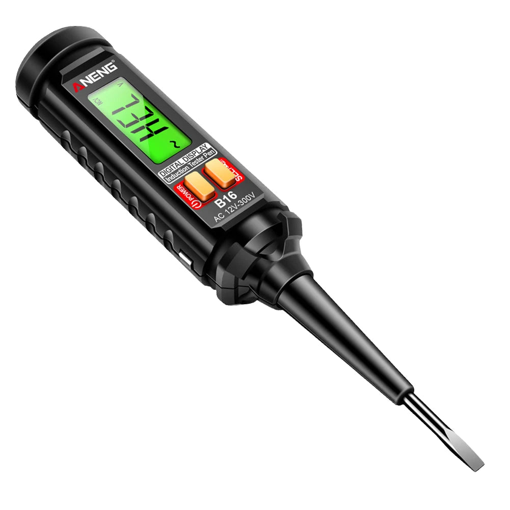 AC 12V-300V Non-Contact Voltage Detector Digital NCV Voltage Tester Smart Induction Test Pen Wire Breakpoint Finder Live Wire Te