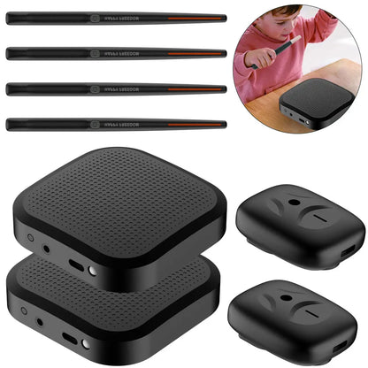 Electric Air Drumsticks Portable Air Drum with Drumsticks Professional Smart Electronic Drum Set for Beginners Children Adults