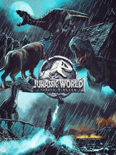 Load image into Gallery viewer, Jurassic World 5D Diamond Painting Kits Dinosaur Sticking Diamond Embroidery Handmade DIY Mosaic Home Decoration Children's Gift
