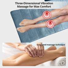 Load image into Gallery viewer, Massager Chair Pad Electric Heating Vibrating Cervical Neck Back Body Cushion Massag for Car Home Lumbar Mattress Pain Relief
