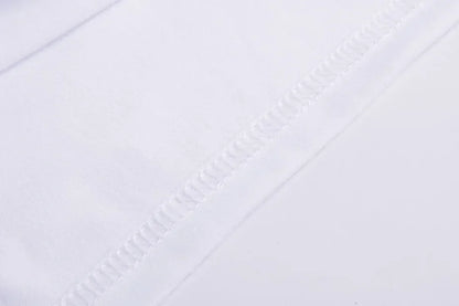 Women Clothing Chic Hand-painted Printing Basic T-shirt Summer Fashion Pure Round Neck Short Sleeve Tees Casual Loose Top Y2K