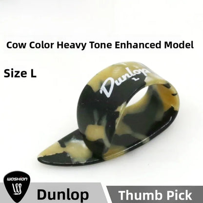 Dunlop Guitar Thumb Pi Middle Finger Thumb Ring L M S Finger Pi Guitar Accories Music Instrument Supplies