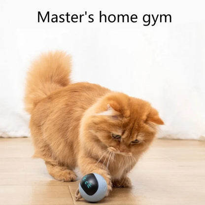 Smart Electric Cat Toys Automatic Rolling Ball Interactive Cat Toys For Cats Training Self-moving Kitten Toys Pet Accessories