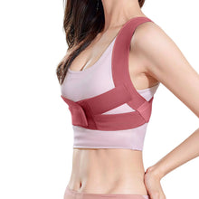 Load image into Gallery viewer, Back Posture Corrector Fully Adjustable Straightener Upper Spine Support Back Brace Posture Corrector
