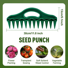 Load image into Gallery viewer, Seed Spreader, 2025 New Sowing Seeds Dispenser Set, Handheld Seed Planter Tool Seed Dibber Multifunctional Seed Spacer Gardening
