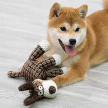 Load image into Gallery viewer, Immortal Squeaker Plush Toy for Aggressive Chewers Dropship Dog Toys for Grinding Teeth Dog Toy Pet Product Puppy Dogs Bite Doll
