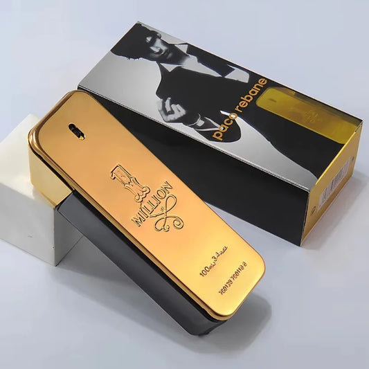 3ML/100ML Original Million Gold Hombre Perfume Lasting Luxury Perfumes for Men Strong Spicy Pheromone Cologne Body Spray Cologne