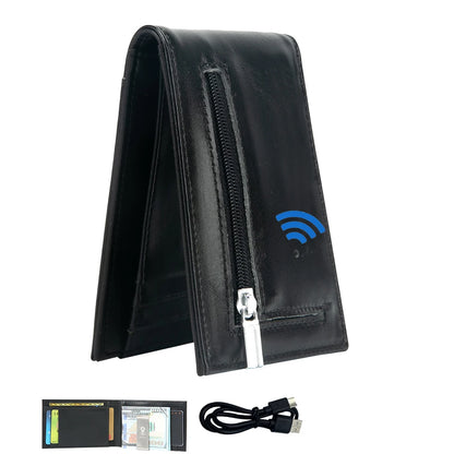 Wallet GPS Card Holder Wallet for Men Smart Card Holder  Wallet for Men With Tracking Device  FindMy for Android, Best Men  Gift