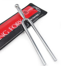 Load image into Gallery viewer, Medical Tuning Fork 440Hz A Tone Stainless Steel Violin Tuner Hammer Healing Sound Percussion Instrument Part Musical Instrument
