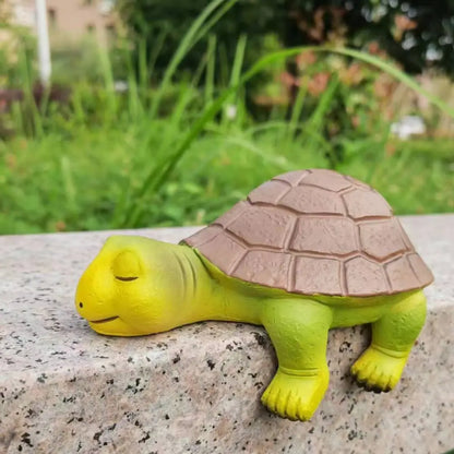 Garden Turtle Ornament Decoration, Garden Side Bench Decoration, Resin Craft Decoration Ornament