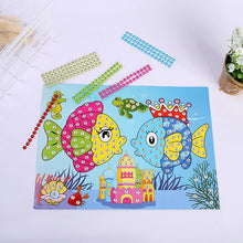 Load image into Gallery viewer, Children's Cartoon Diamond Painting Handmade DIY Colored Graffiti Handicraft Stickers Kindergarten Boys Girls Gifts
