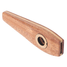 Load image into Gallery viewer, Kazoo Flute Wood Kazoo Flute Wooden Harmonica Guitar Accompaniment Diaphragm Mouth Music Wind Instrument Wood Kazoo Wooden Kazoo

